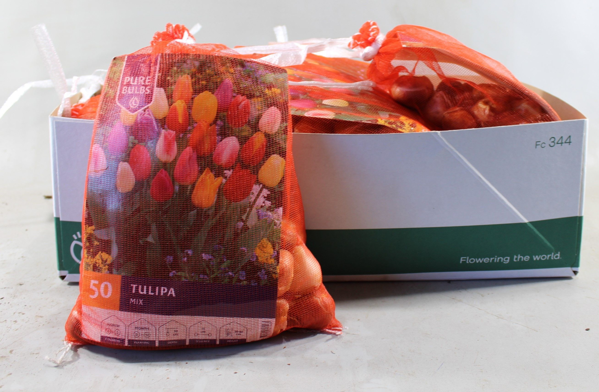 Tulipa Mix 50 stuks baal, D 12 cm