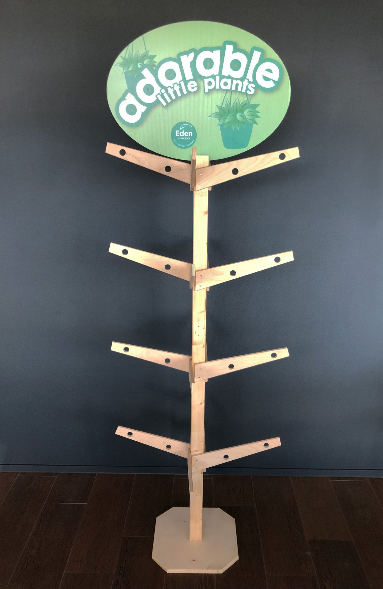 Houten stander exclusief voor Adorable concept, D 12 cm