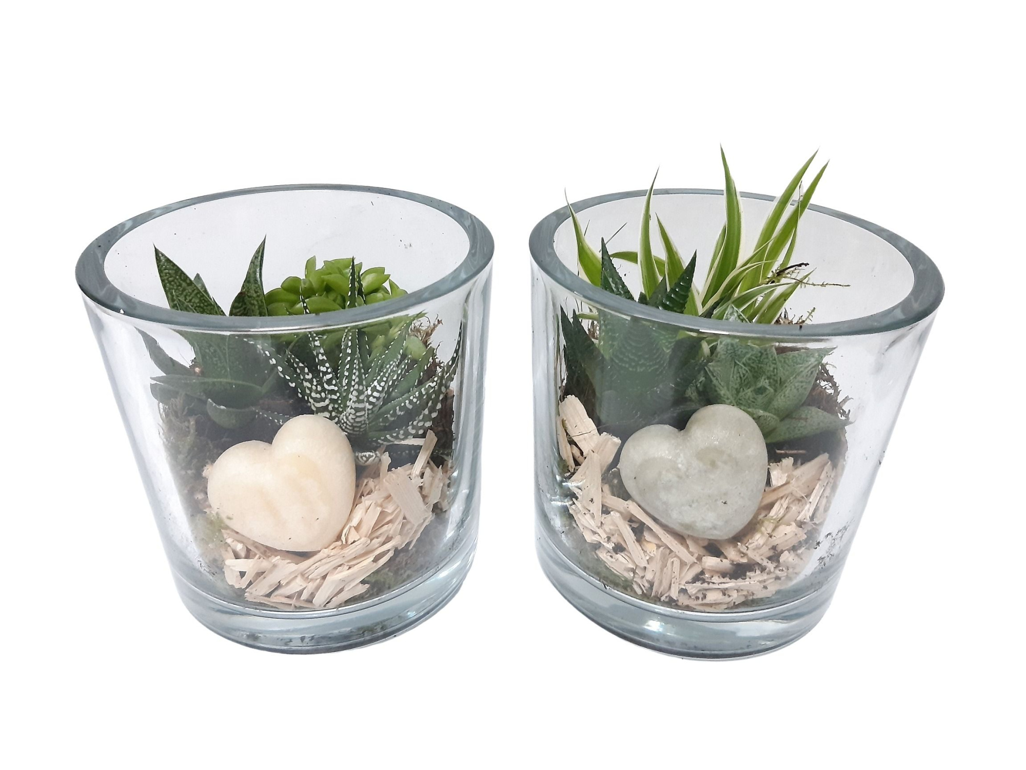 GCI14GMXAH Cilinderglas Heavy mini gr.mix Aroma Heart, D 14 cm