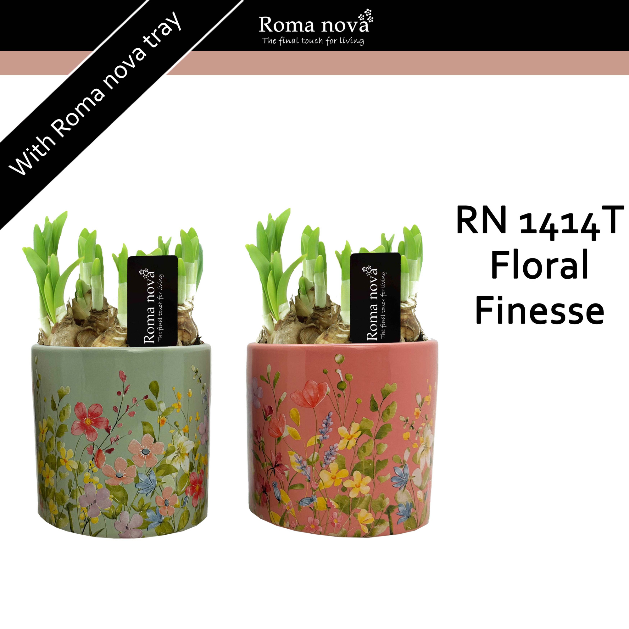 1414T - Floral Finesse (Tete a Tete), D 12