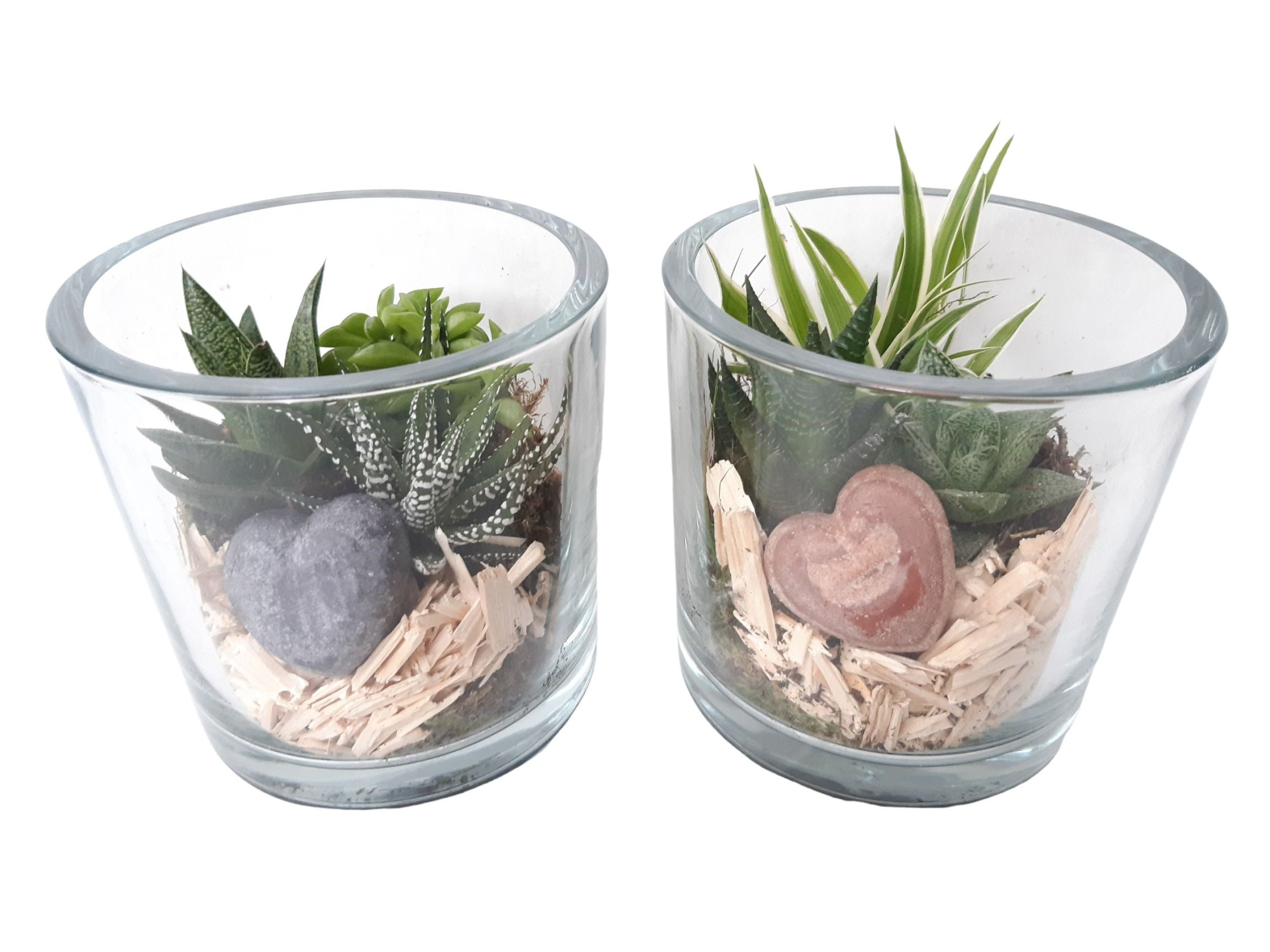 GCI14AMXAH Cilinderglas Heavy mini gr.mix Aroma Heart, D 14 cm